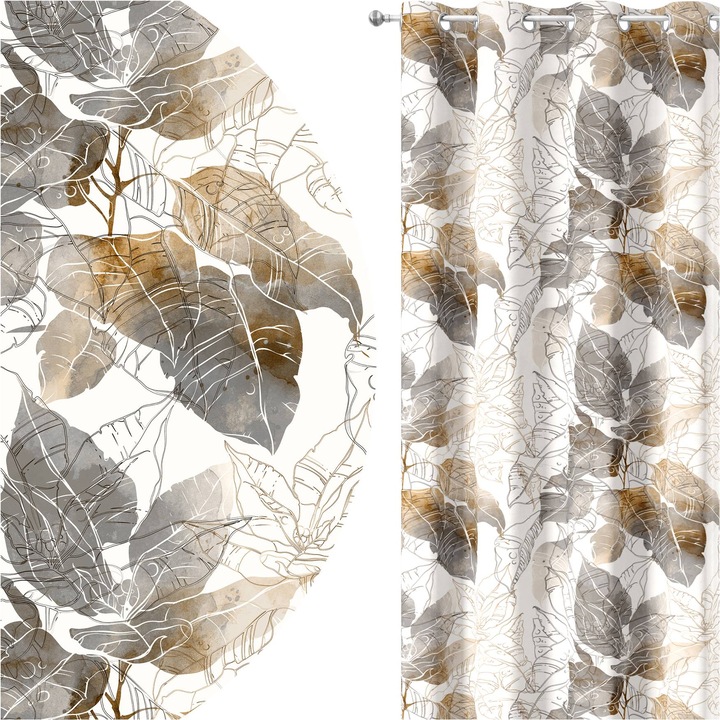 Perdea Cu Inele, Homeview, 369, Multicolor