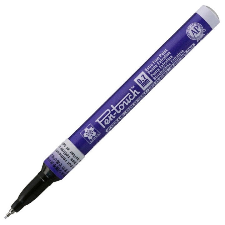 Marker cu vopsea Sakura Pen Touch, EF, UV blue