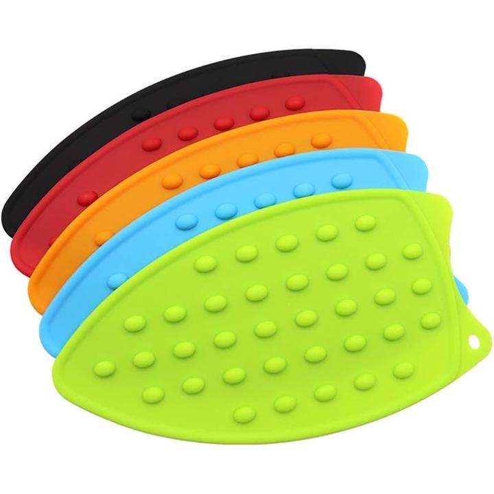 5 db-os vasállvány készlet, Mmgoqqt, szilikon, 26,5 x 14 cm, többszínű