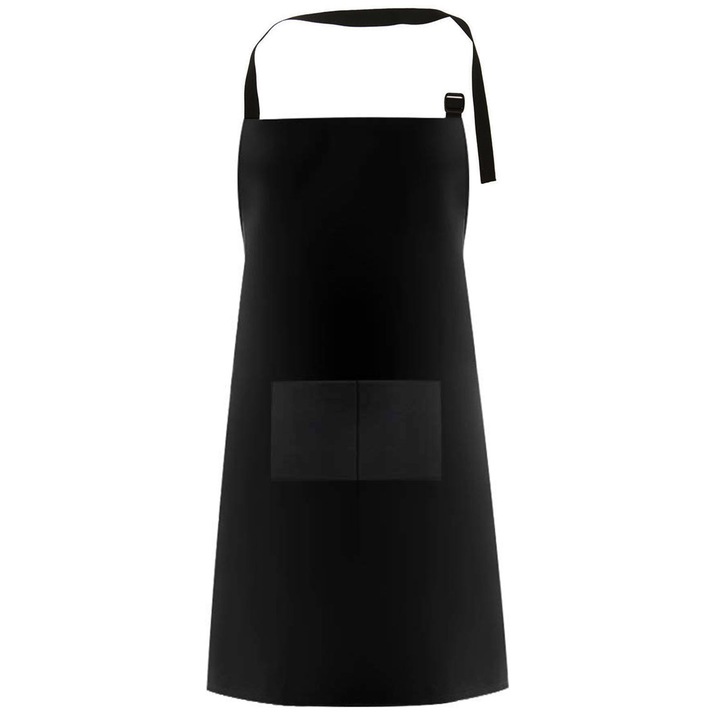 Sort profesional de coafura, pentru frizerii, saloane de infrumusetare si uz casnic, ingrijirea cainilor, 86x61 cm, negru