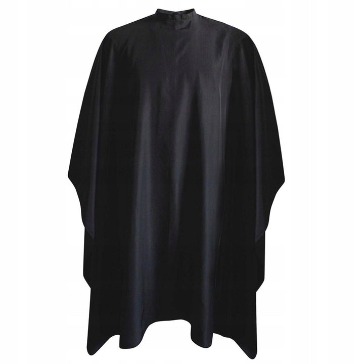 Pelerina pentru frizerie, coafor, barber, 140x110 cm, negru