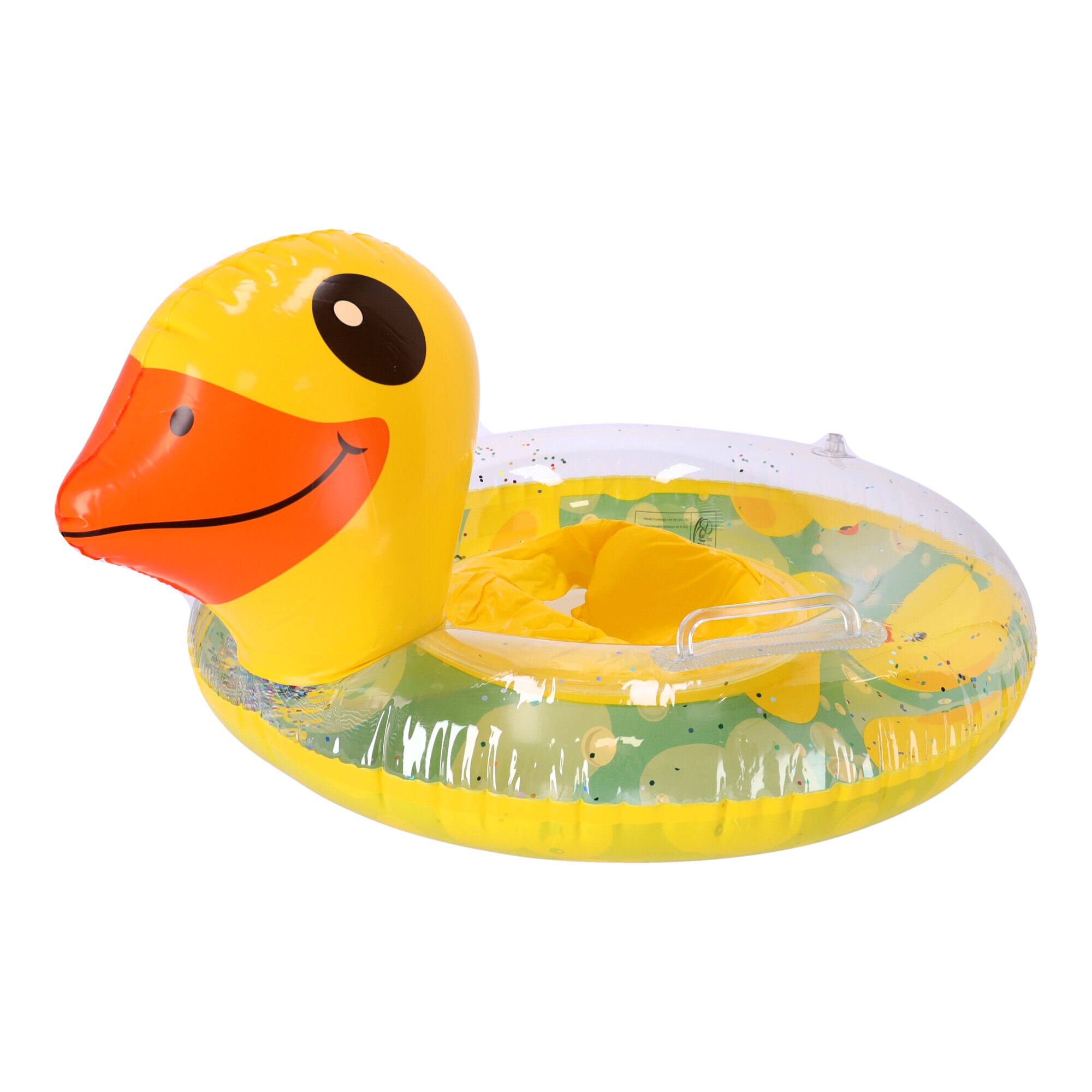 Colac gonflabil pentru copii tip ratusca, Hedo, 70 cm, Galben - eMAG.ro