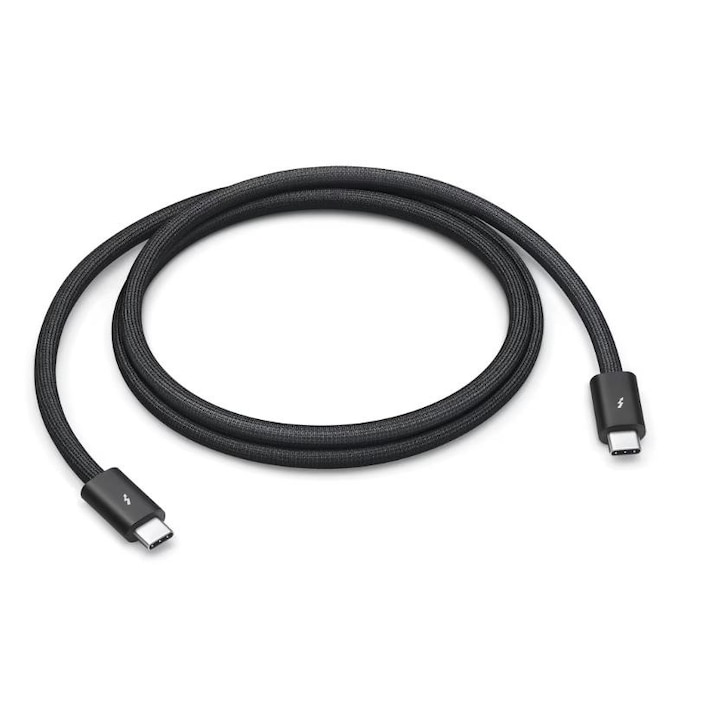 Cablu Apple Thunderbolt 4 Pro MU883ZM/A, 1m, Negru