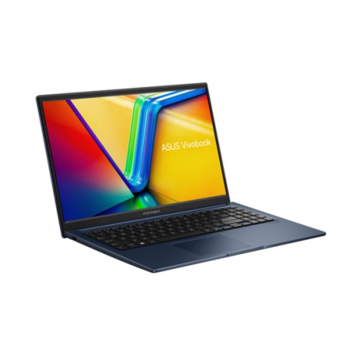 Laptop ASUS Vivobook 15 X1502VA cu procesor Intel® Core™ i7-13620H pana la 4.9 GHz, 15.6'', Full HD, IPS, 32 GB DDR4 RAM, 512 GB SSD, Intel® UHD Graphics, Windows 11 Pro, Quiet Blue