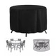 Husa mobilier gradina, Panza Oxford/PVC, Rezistenta la apa, 230x110cm, Negru
