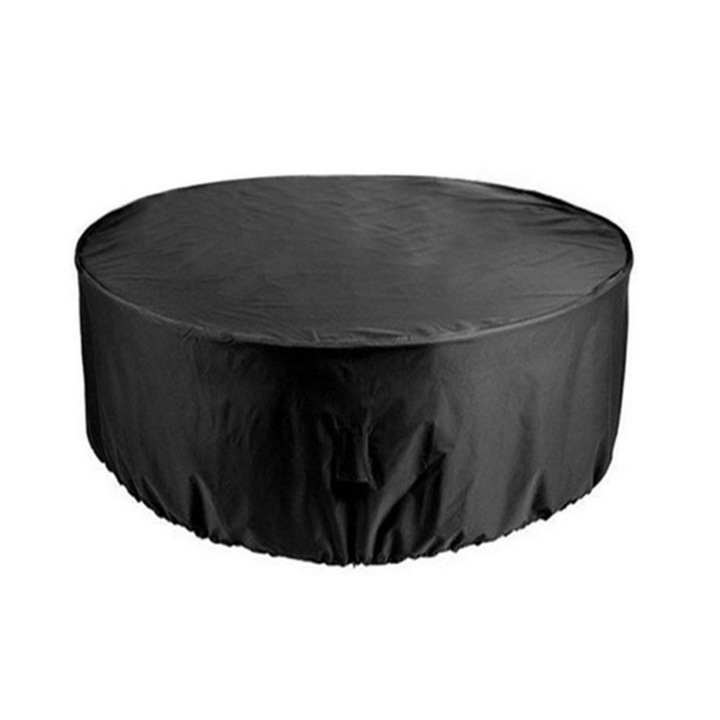 Husa mobilier gradina, Panza Oxford/PVC, Rezistenta la apa, 230x110cm, Negru