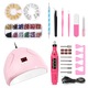 Kit unghii cu gel, 36W, USB, Multicolor