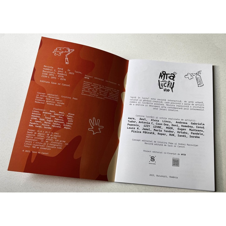 Arta in lucru, nr. 2, an 2 (2023), Save or Cancel, 48 pagini