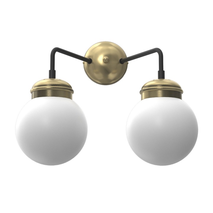 Полилей, Luminex, 230 V, E27, 60 W, златисто/бяло