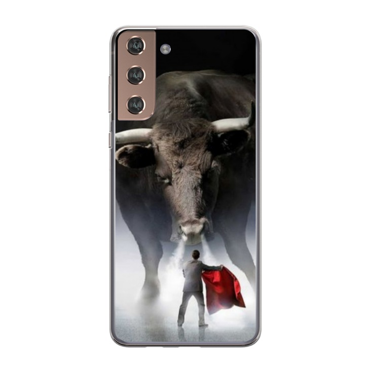Személyre szabott HQ Print 360 fokos borító Samsung Galaxy S22 Plus, Bull modell, többszínű, S1D1M0205 telefonhoz