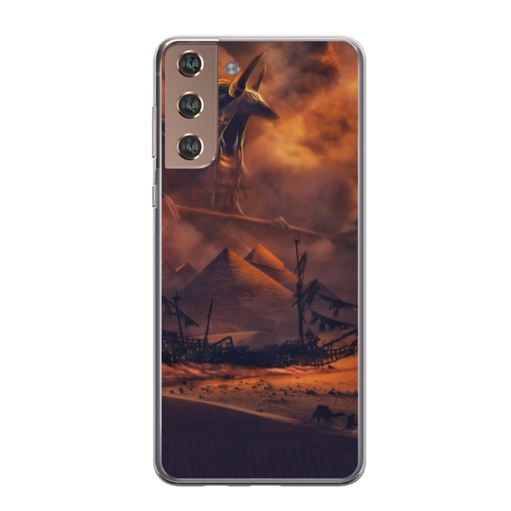 Személyre szabott HQ Print 360 fokos tok Samsung Galaxy S22 Plus készülékhez, Brush modell, többszínű, S1D1M0282