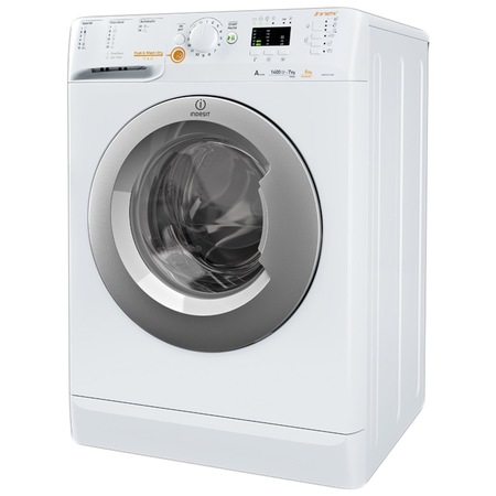 Masina de spalat cu uscator Indesit Innex XWDA 751480X, 7 kg spalare/5kg uscare, 1400 RPM, , Clasa A, 16 Programe, Alb