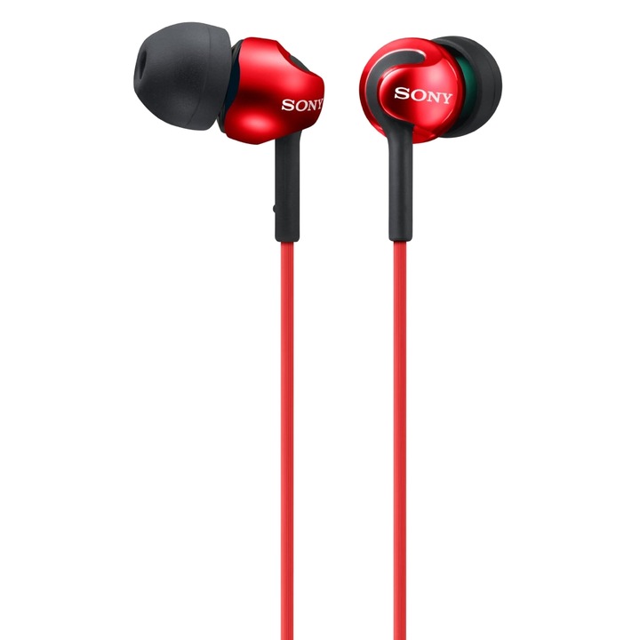 Sony MDREX110LPR In-ear fülhallgató, Piros