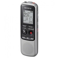 Reportofon Sony ICD-BX140, 4GB, Functie MP3, Negru/Argintiu