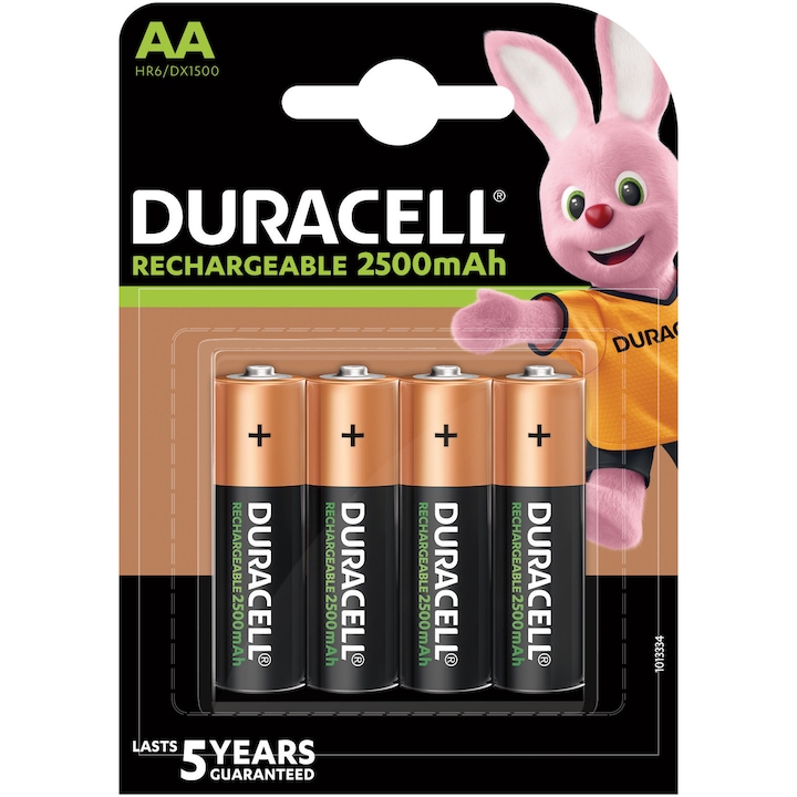 Acumulatori Duracell AAK4, R6, 2500mAh, 4 buc