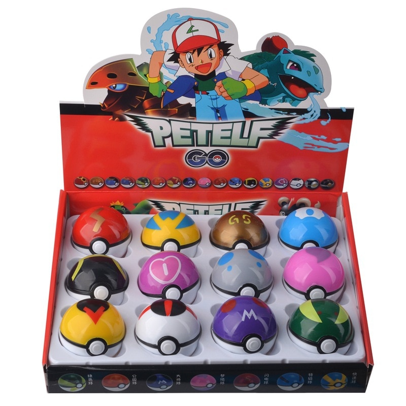 Set 12 bile Pokemon, Sunmostar, Multicolor - eMAG.ro
