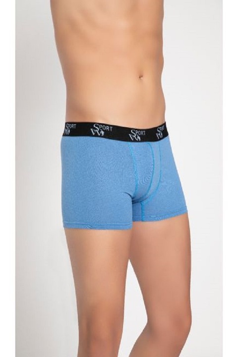 Boxeri, bumbac W Soprt, Albastru