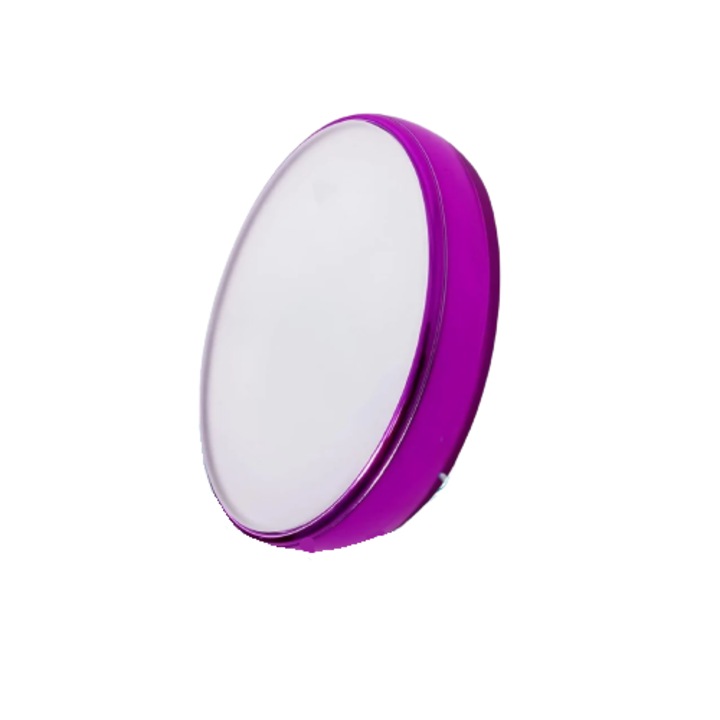 Dispozitiv de epilare prin frecare DUOLAM, cristal/ABS, violet, 10, 5 x 6 x 3, 5 cm