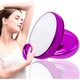 Dispozitiv de epilare prin frecare DUOLAM, cristal/ABS, violet, 10,5 x 6 x 3,5 cm