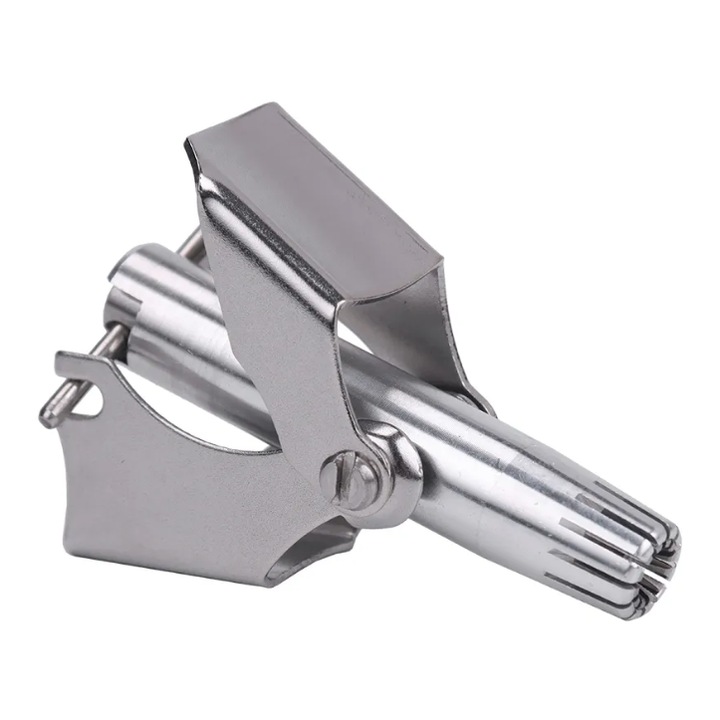 Mini trimmer manual, Pentru nas si urechi, CRT, Max Cut, Otel inoxidabil, Portabil