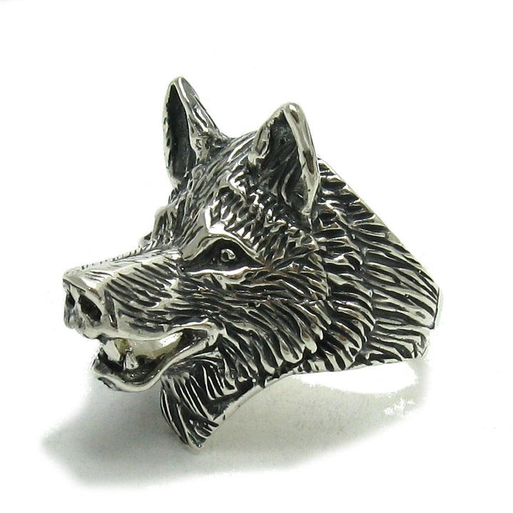 Сребърен пръстен, Empress 329, Вълк, Проба 925