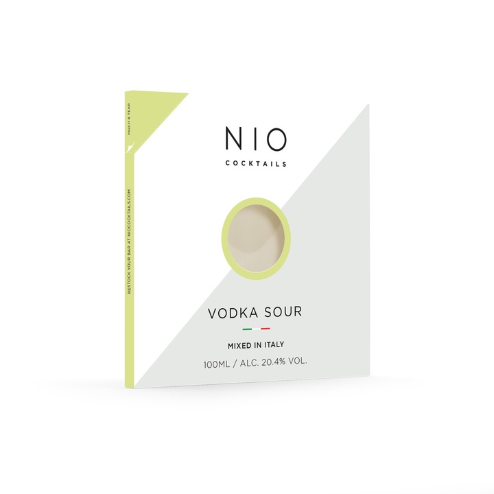 Cocktail NIO, Vodka Sour, 0.1l