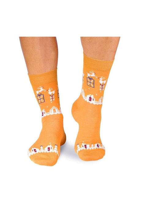 Sosete calduroase din lana merino Presents, Pirin Hill, Galben