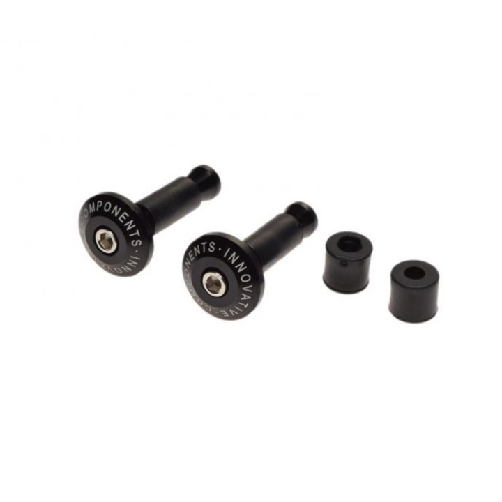 Комплект 2 броя накрайници за кормило Yamaha NMAX, черен цвят