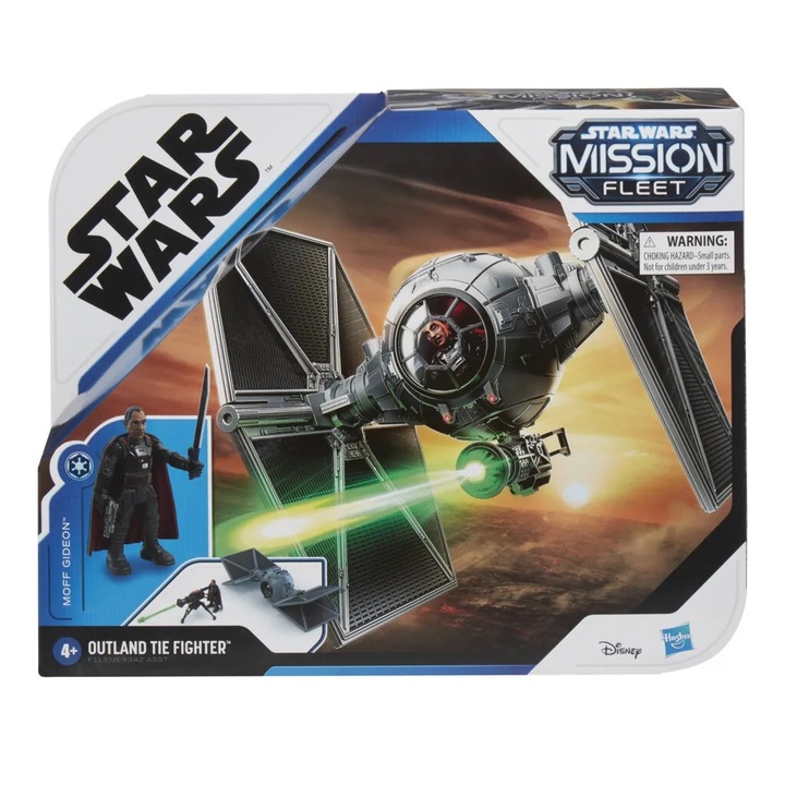 Set figurine, Hasbro Star Wars Mission Fleet Outland Tie Fighter 4 pieces, 20cm