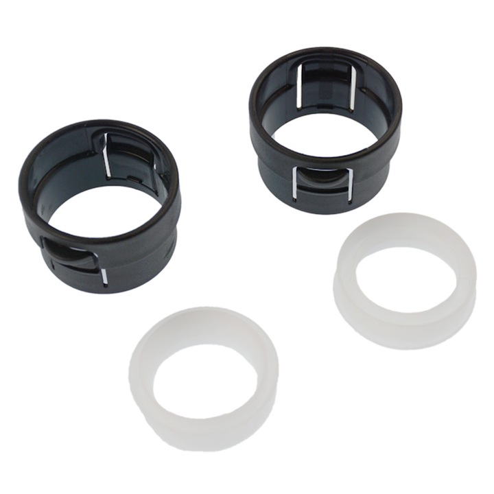 Set 4 Adaptoare aspirator, Compatibil cu Miele, Alb/Negru