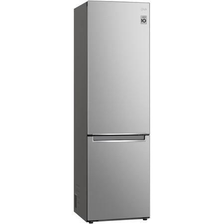 Combina frigorifica LG GBP52PYNBN, 384 l, No Frost, Door Cooling, Compresor Inverter Linear, Clasa B, Door Cooling, Metal Fresh, NatureFresh, H 203 cm, Inox