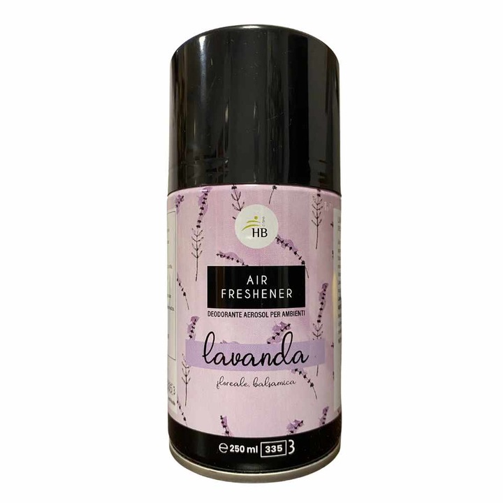 Rezerva Odorizant aer pentru camera cu actiune continua H&B Care, Lavanda, 250 ml