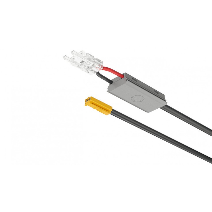 Dimmer touch clip Loox5/12V, pl.silv/2m