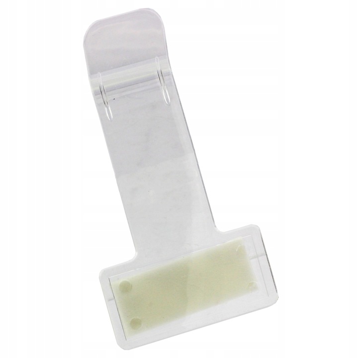 Kliptartó parkolójegy könyvhöz üveg, műanyag, Me Premium