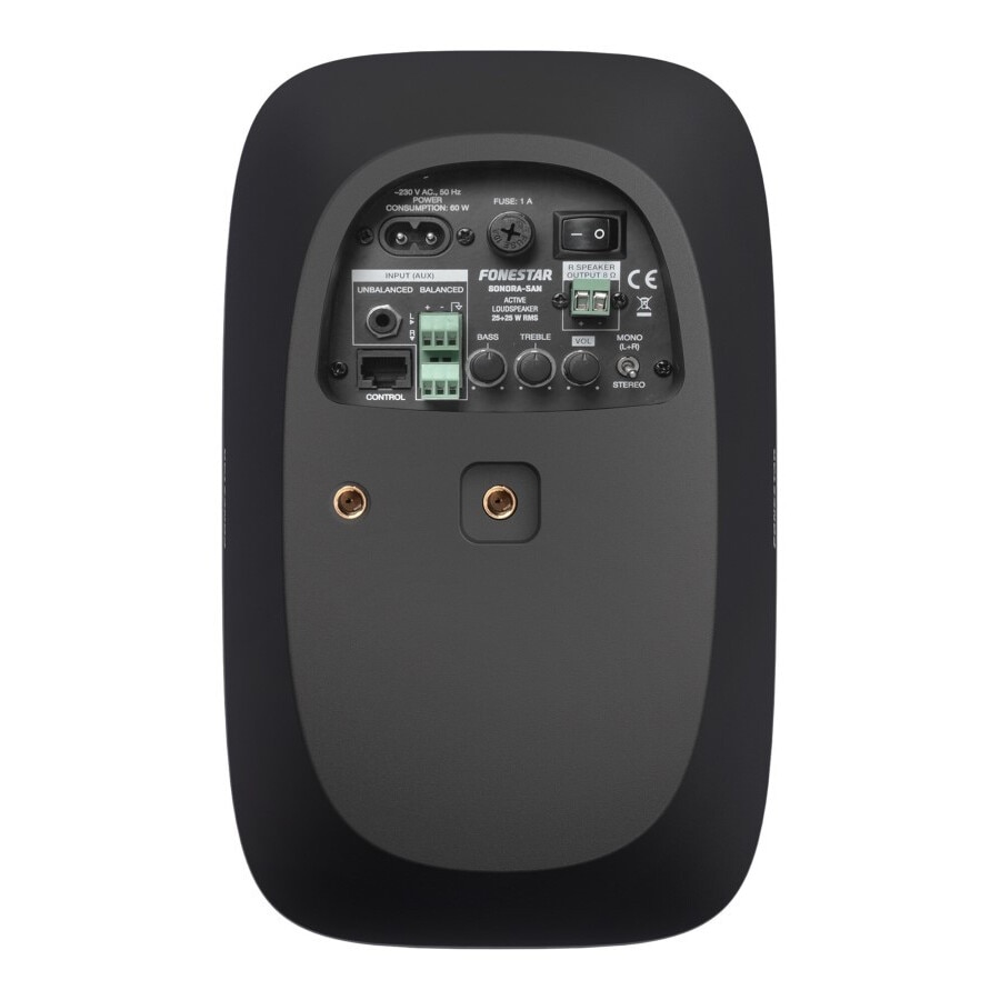 Boxa, Fonestar, sonora-5a, 2x25 w, Negru