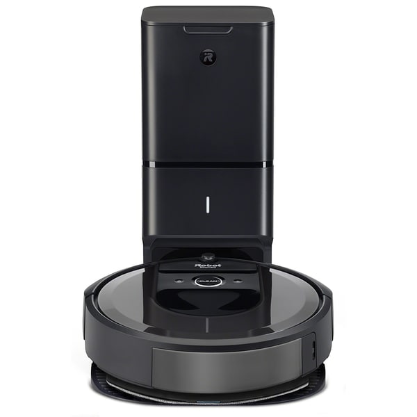 Aspirator Robot IROBOT Roomba Combo I8+ 857840, 0.27l, 14.4v, Autonomie Maxima 90 Min, Navigatie vSLAM, Functie Mop, Argintiu-Negru