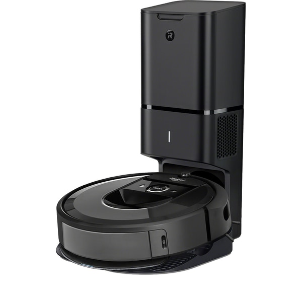 Aspirator Robot IROBOT Roomba Combo I8+ 857840, 0.27l, 14.4v, Autonomie Maxima 90 Min, Navigatie vSLAM, Functie Mop, Argintiu-Negru