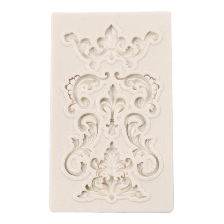 Matrita pentru prajituri, Silicon, Bej