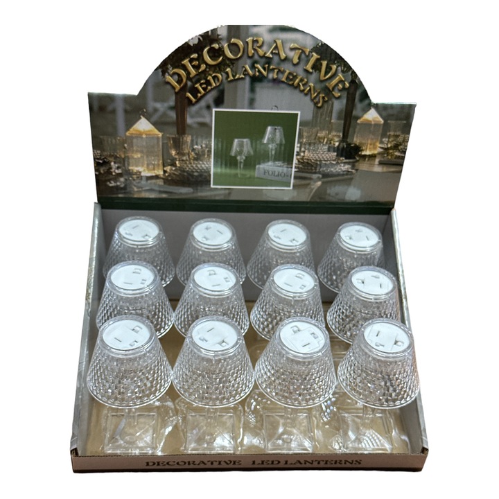 Set 12, Mini Veioze Led 12x7 cm