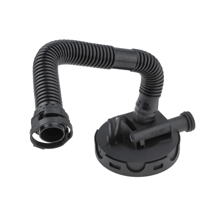 Olajleválasztó cső, motorblokk szellőztetéshez, kompatibilis Volkswagen Polo 2006-2014, Jetta IV 2011-2016, Skoda Fabia 2007-2015, Rapid 2012-2015, Seat Cordoba 2006-2010, Ibiza 201506-20