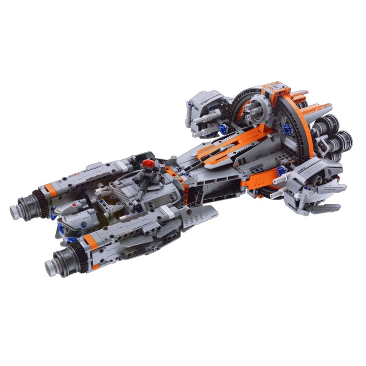 Kit de constructie nava spatiala, MJ Star, 955 buc