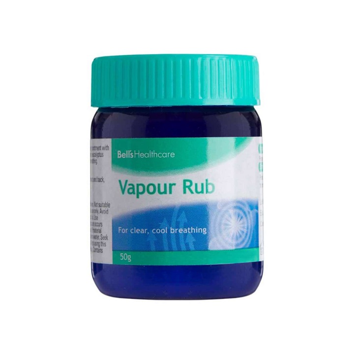 Decongestionant nazal Bell's Vapour Rub pentru adulti si copii + 3 ani, 50 g