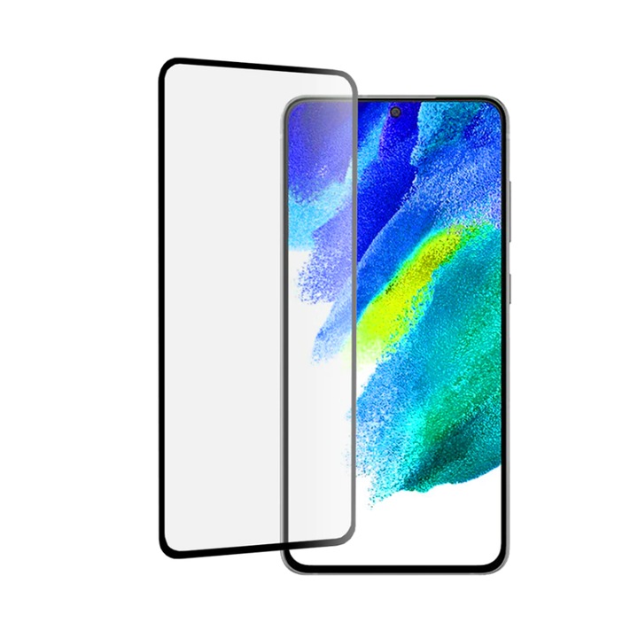 Folie de protectie din sticla securizata pentru LG Q6, cu duritate 9H si transparenta absoluta