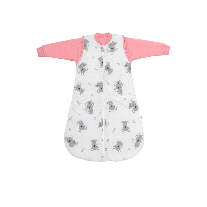 Sac de dormit cu maneca lunga detasabila Koala 90 cm 2.5 Tog