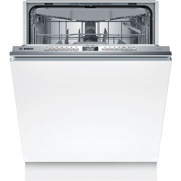 Masina de spalat vase complet incorporabila BOSCH 3SMV4HVX03E, Seria 4, 60 cm, Clasa D, ExtraDry, Sertar Vario, Rackmatic, Silence on demand, Home Connect