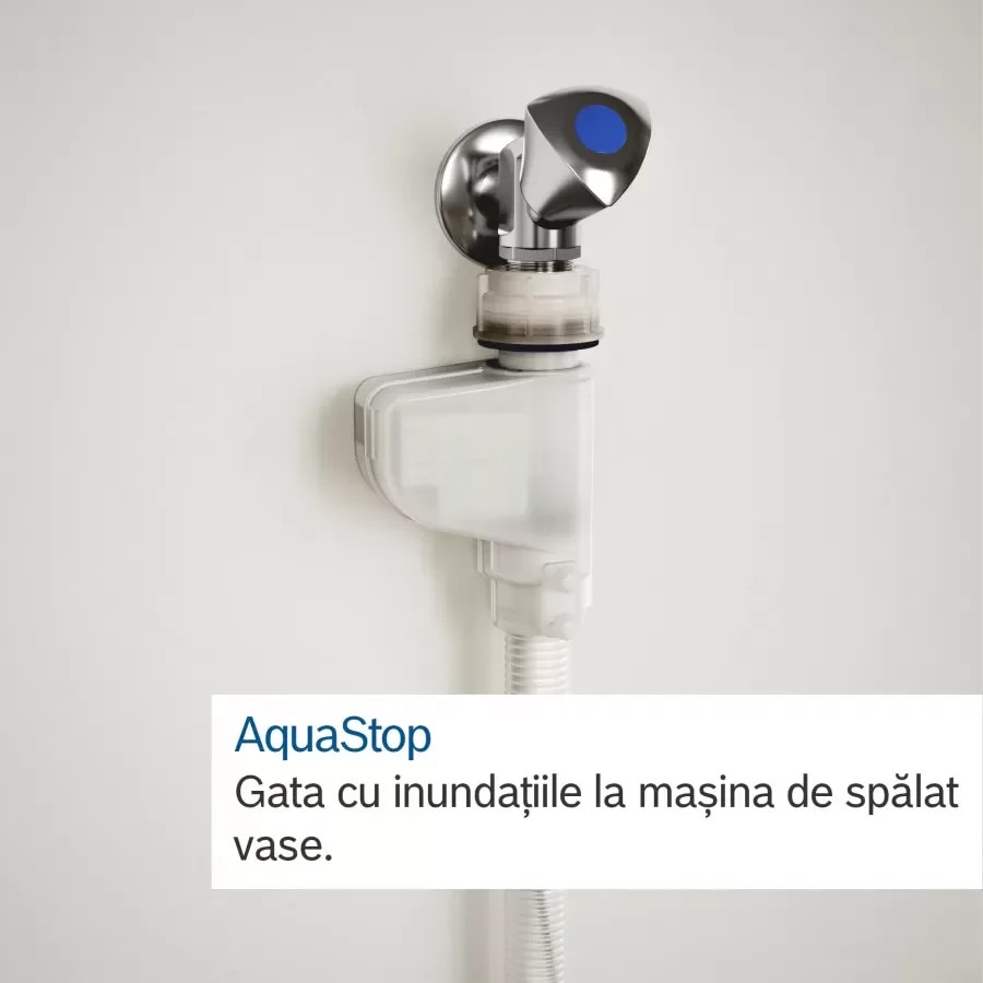 Masina de spalat vase complet incorporabila BOSCH 3SMV6ZCX18E, Seria 6, 60 cm, Seria B, PerfectDr, Max Flex Pro, VarioDrawer Pro, Sistem Rackmatic triplu, AquaStop, EcoSilence Drive