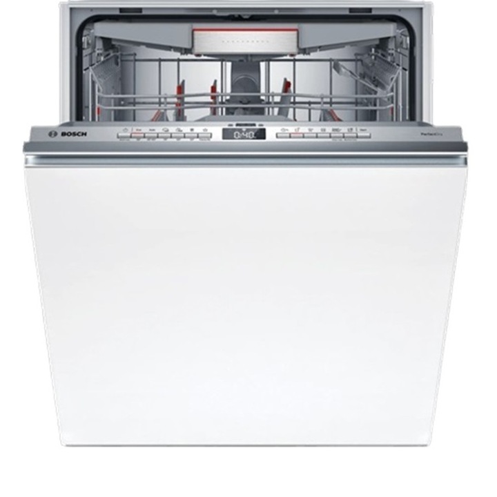 Съдомиялна за пълно вграждане BOSCH 3SMV6ZCX18E, Series 6, 60 cm, Series B, PerfectDr, Max Flex Pro, VarioDrawer Pro, Triple Rackmatic System, AquaStop, EcoSilence Drive