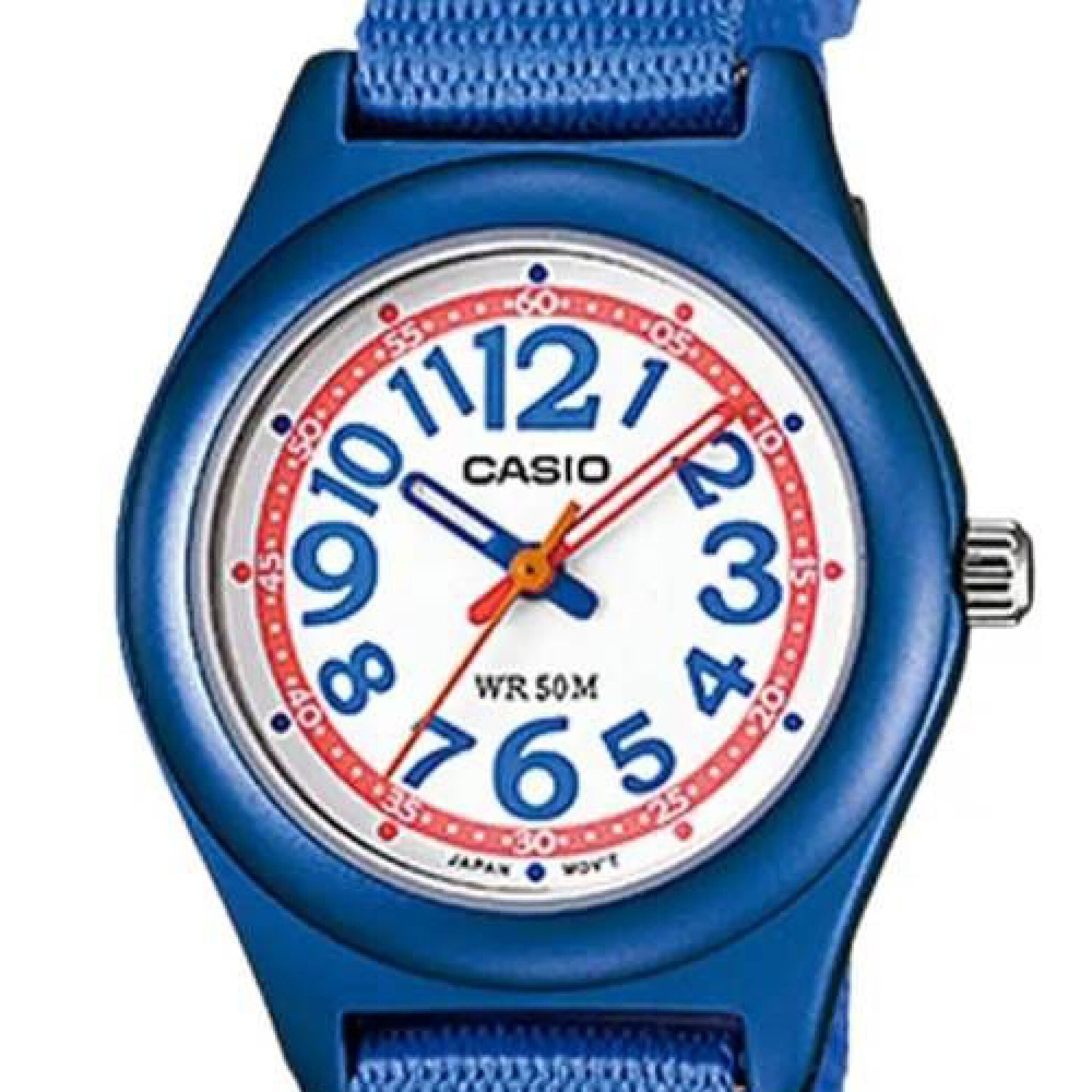Casio LTR-19B-4B1 Collezione Unisex - Orologio Analogico Dal Look Sportivo Con Bracciale Colorato