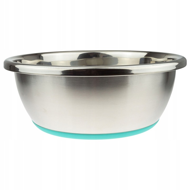 Wesolypupil tál, fém csúszásmentes talppal, nagytestű kutyáknak, 2500ml, 26x10cm