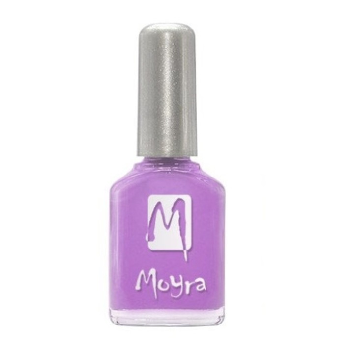 Moyra Gel Look körömlakk 12 ml lila, levegőn száradó, 912-es szám